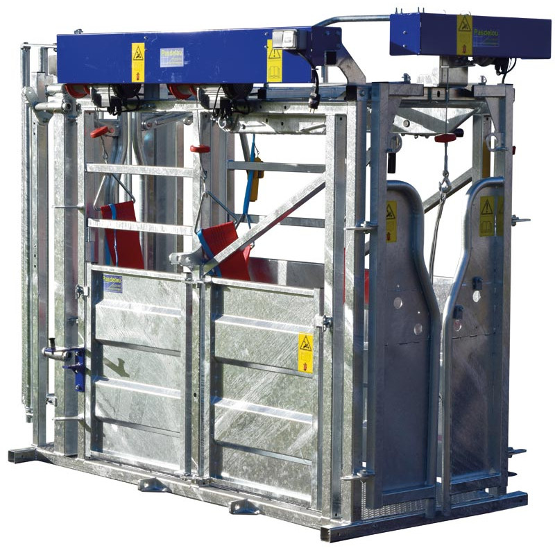 Fang- und Behandlungsstand LFM - 4 Seitentüren - Feste Seiten - Seitliche Panels