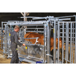 Fang- und Behandlungsstand LVM - 4 Seitentüren - Breitenverstellbare Seiten - Seitenwände mit Türen
