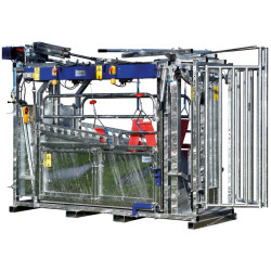 Fang- und Behandlungsstand LVM - 4 Seitentüren - Breitenverstellbare Seiten - Seitenwände mit Türen
