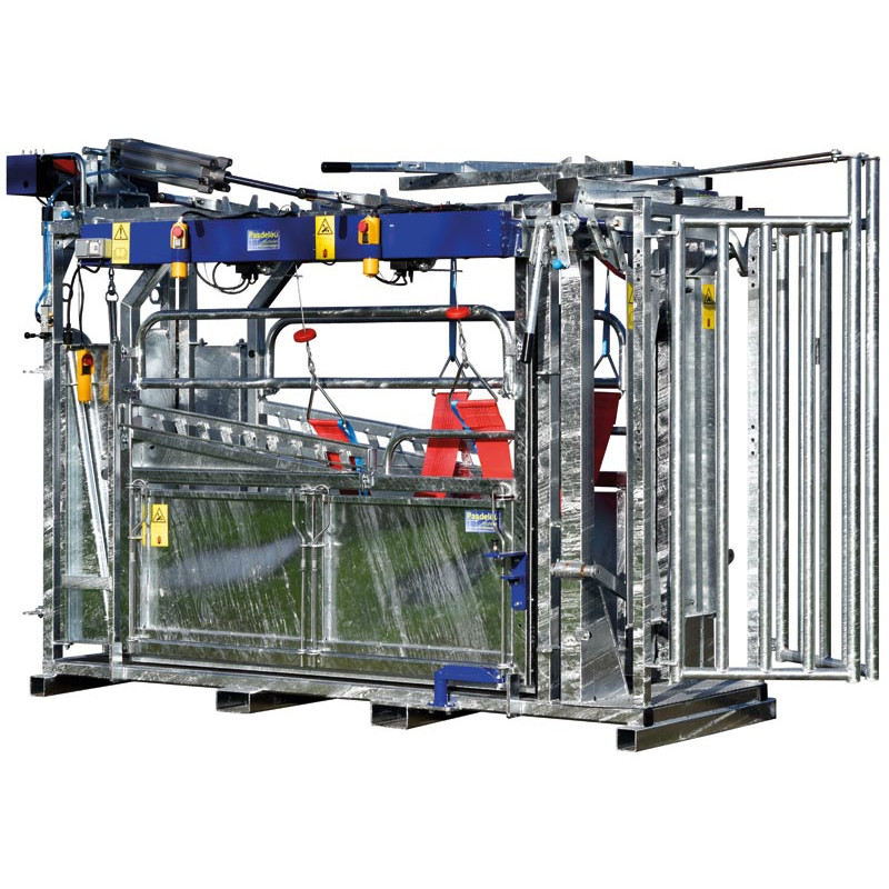 Fang- und Behandlungsstand LVM - 4 Seitentüren - Breitenverstellbare Seiten - Seitenwände mit Türen