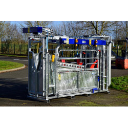 Fang- und Behandlungsstand LVM - 4 Seitentüren - Breitenverstellbare Seiten - Seitenwände mit Türen