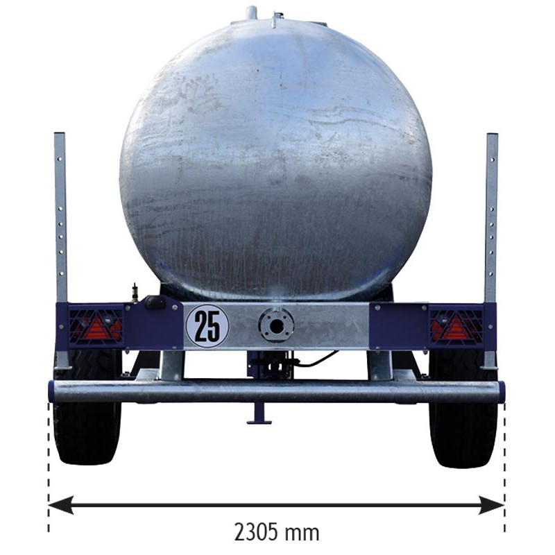 Monoblock-Wasserfässer auf Fahrgestell 3200 L Monoblock-Wasserfässer auf Fahrgestell 3200 L