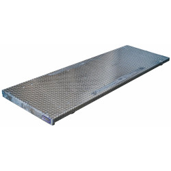 Wiegeplattform - Riffelblech - Breite 0,80 m