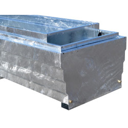 Rechteckige weidetränken 3100 L