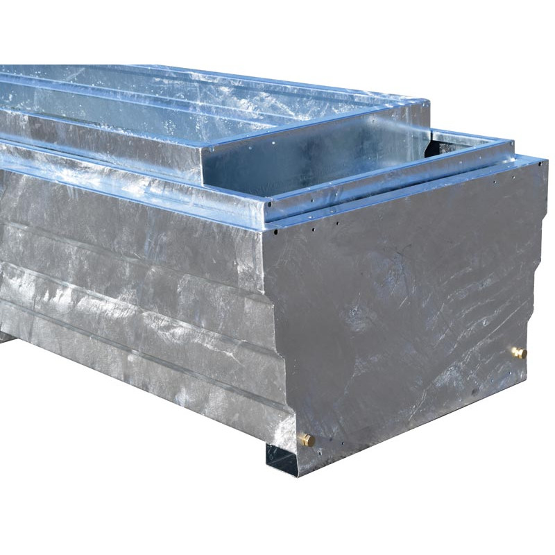 Rechteckige weidetränken 3100 L