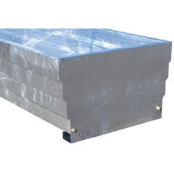 Rechteckige weidetränken 3700 L