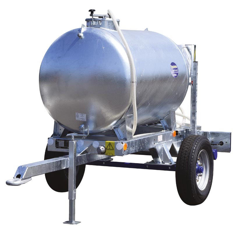 Wasserfässer auf Fahrgestell für Grünflächen 1500 L Wasserfässer auf Fahrgestell für Grünflächen 1500 L