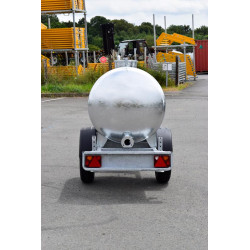 Wassertankwagen 1000 Liter - Straßen 90km/h - PTC 1,5 T