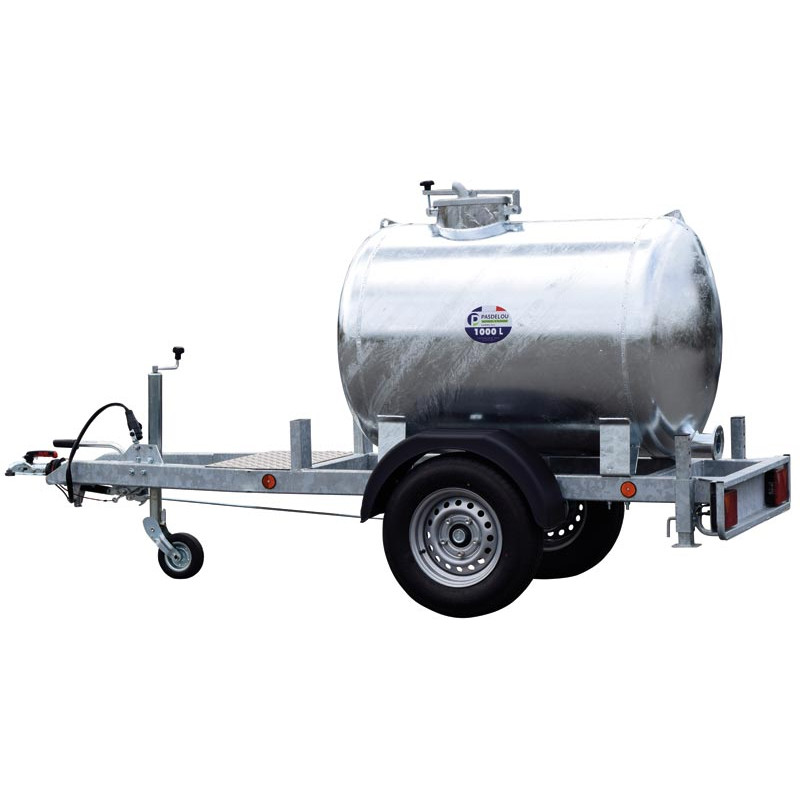 Wassertankwagen 1000 Liter - Straßen 90km/h - PTC 1,5 T