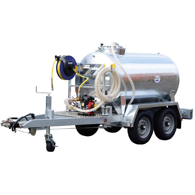 Wassertankwagen 2000 Liter Grünflächen - Straßen 90km/h - PTC 3 T Wassertankwagen 2000 Liter Grünflächen - Straßen 90km/h - PTC 3 T
