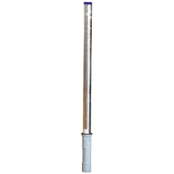 Runde Bodenhülse aus Kunststoff für Ø 102 mm runden Pfosten Runde Bodenhülse aus Kunststoff für Ø 102 mm runden Pfosten