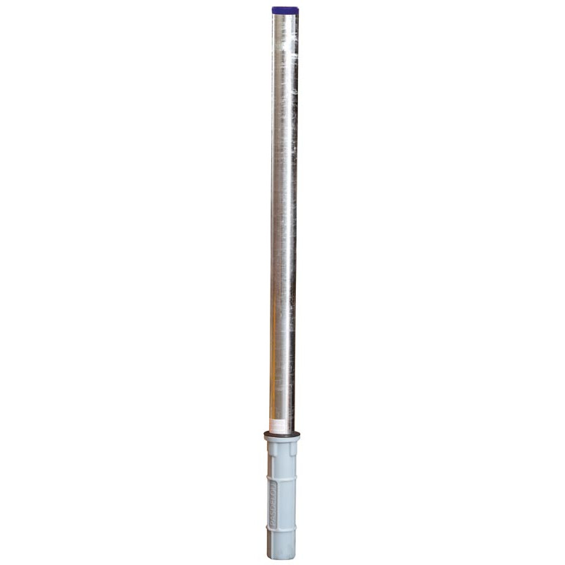 Runde Bodenhülse aus Kunststoff für Ø 102 mm runden Pfosten Runde Bodenhülse aus Kunststoff für Ø 102 mm runden Pfosten